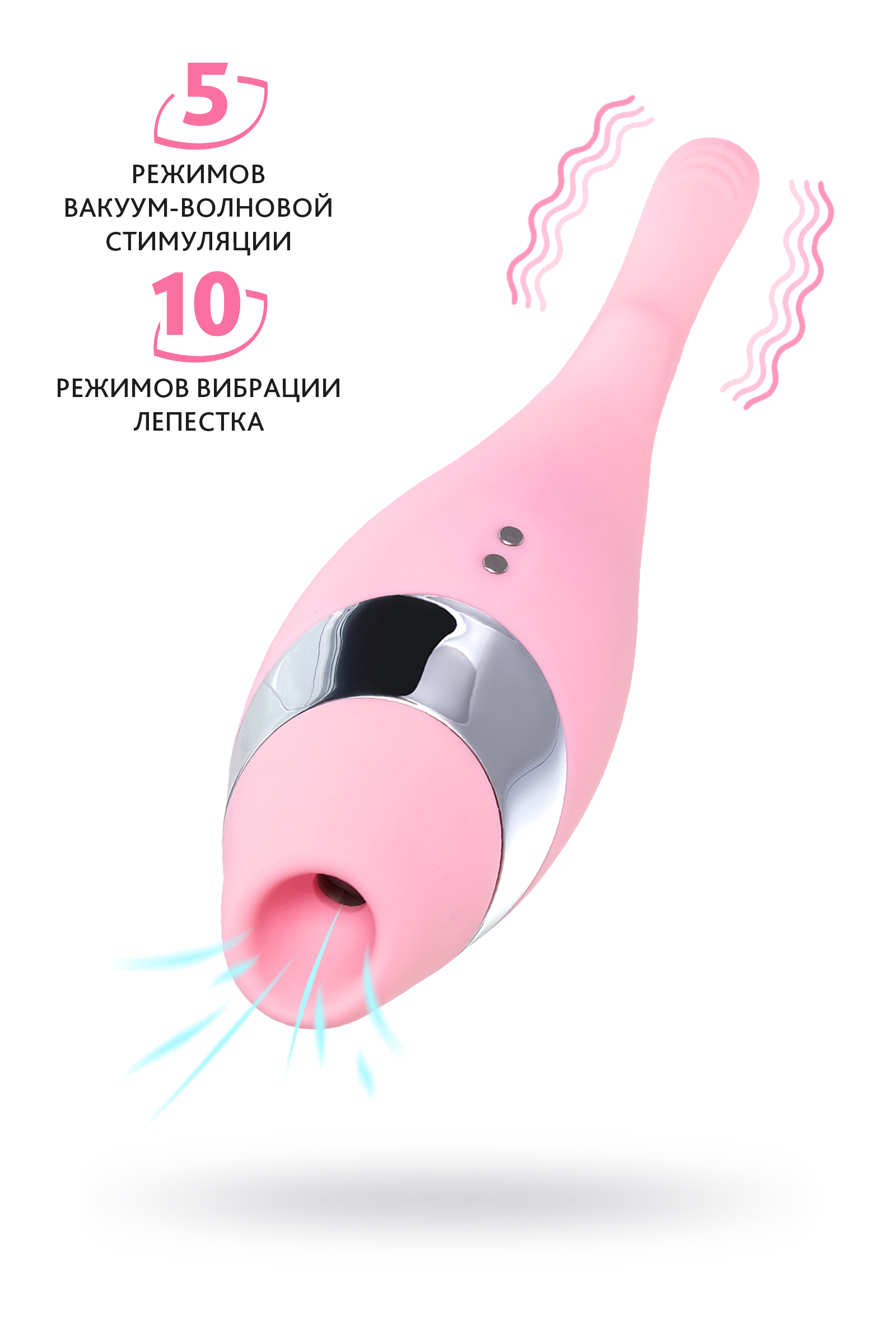Многофункциональный стимулятор эрогенных зон TOYFA Flovetta  DAHLIA