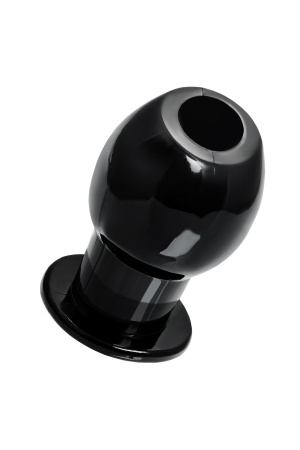 Анальная втулка TOYFA Basic S, TPE, чёрная, 6 см