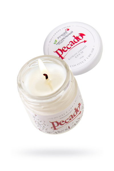 Массажная свеча Pecado BDSM «Сoconut cream» 30 гр