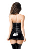 Платье Glossy Trisha из материала Wetlook, S
