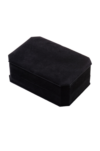 Анальная втулка TOYFA Metall, металл, серебристая, с черным хвостом, 6 см, Ø 2,9 см