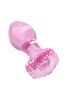 Анальная втулка Sexus Glass, стекло, 8,3 см