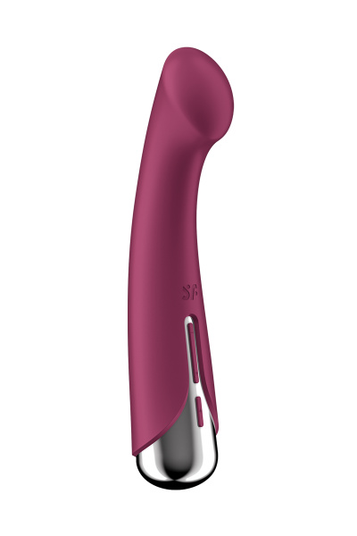 Вибратор для точки G  с ротацией Satisfyer Spinning G-Spot 1, силикон, бодовый, 16,8 см